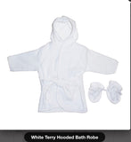 White Terry Bath Robe