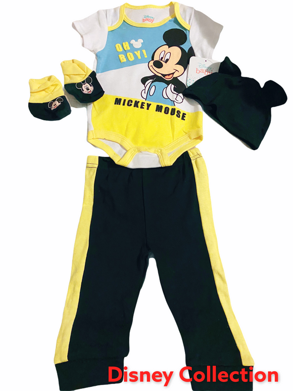 Baby Boy 4 piece Play-Set, Size 6-9 Months