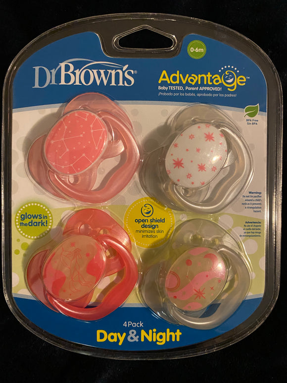 Dr. Brown’s Advantage Pacifiers (Set of 4)
