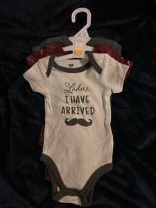 3 Bodysuits/Onesies (Boy)
