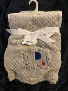 Cozy Gray Baby Blanket