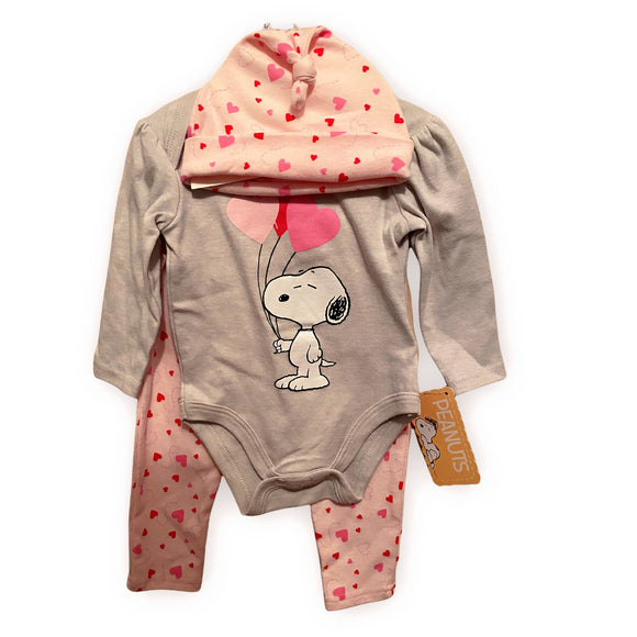 Infant Girls Play Set, Sizes 6-9 Months-12 Months